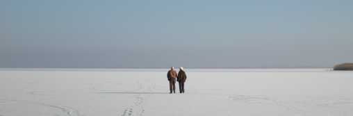 Der Neusiedlersee - unendliche Weiten Eisstimmung 3 bearbeitet