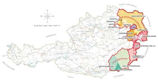 Riedenkarte Österreich ÖWM komprimiert